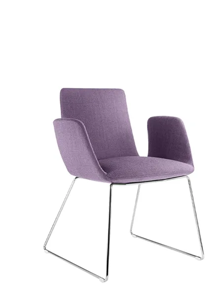 Конференц-крісло LD SEATING HARMONY MODERN 870-Q-N4 на полозах