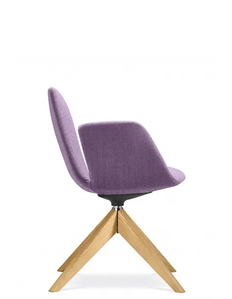 Конференц-крісло LD SEATING HARMONY MODERN 870, FW на дерев'яних ніжках