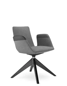 Конференц-крісло LD SEATING HARMONY MODERN 870, FW на дерев'яних ніжках
