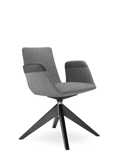 Конференц-крісло LD SEATING HARMONY MODERN 870, FW на дерев'яних ніжках