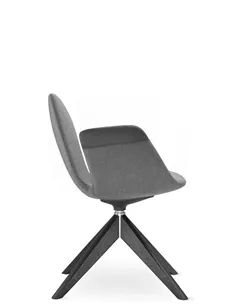 Конференц-крісло LD SEATING HARMONY MODERN 870, FW на дерев'яних ніжках 2