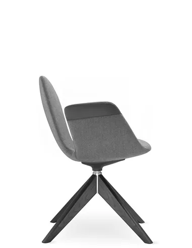Конференц-крісло LD SEATING HARMONY MODERN 870, FW на дерев'яних ніжках