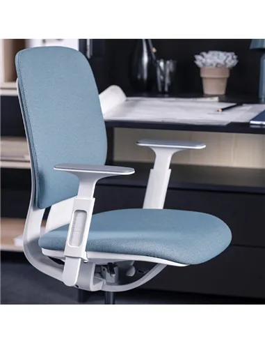 Крісло KLOBER LIM PADDED, P990 для оператора, світло-сірий корпус