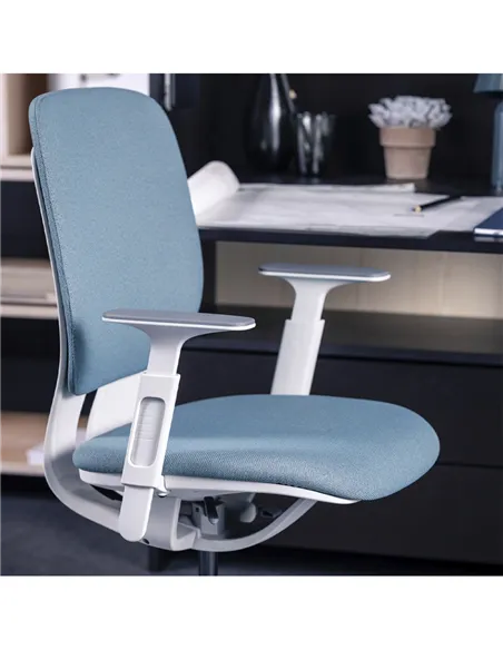 Крісло KLOBER LIM PADDED, P990 для оператора, світло-сірий корпус