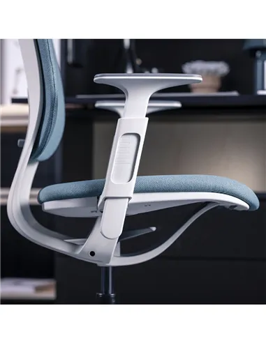 Крісло KLOBER LIM PADDED, P990 для оператора, світло-сірий корпус