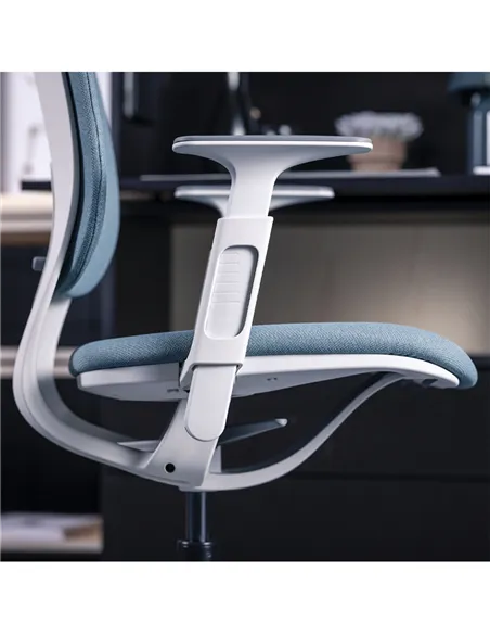 Крісло KLOBER LIM PADDED, P990 для оператора, світло-сірий корпус