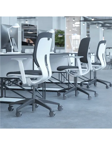 Крісло KLOBER LIM PADDED, P990 для оператора, світло-сірий корпус