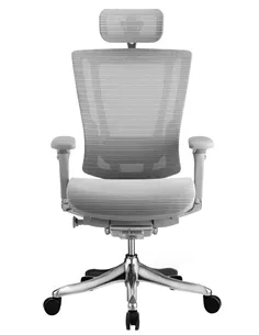 Кресло NEFIL LUXURY Mesh эргономичное, серое 2
