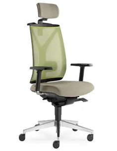 Кресло LD SEATING LEAF 503-SYS, HO эргономичное, черный корпус