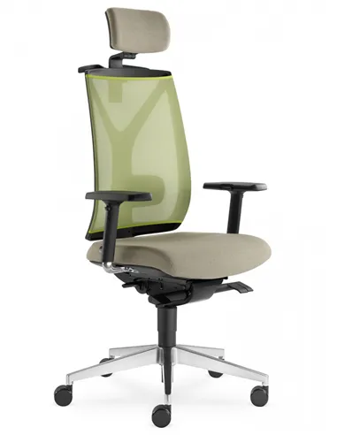 Кресло LD SEATING LEAF 503-SYS, HO эргономичное, черный корпус