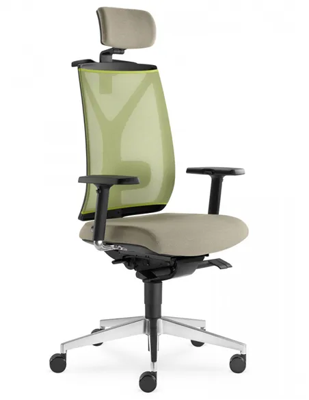 Кресло LD SEATING LEAF 503-SYS, HO эргономичное, черный корпус
