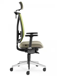 Кресло LD SEATING LEAF 503-SYS, HO эргономичное, черный корпус 2