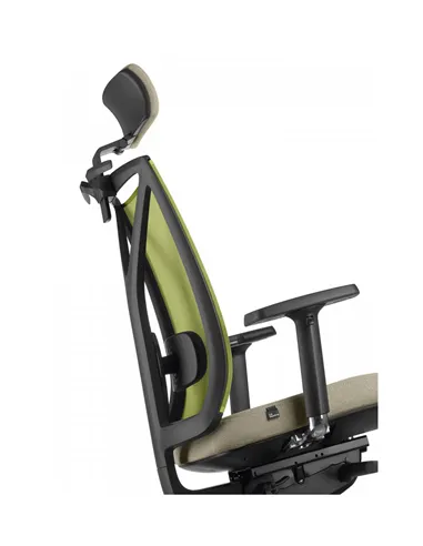Кресло LD SEATING LEAF 503-SYS, HO эргономичное, черный корпус