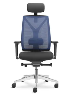 Кресло LD SEATING LEAF 503-SYQ, HO эргономичное, черный корпус 2