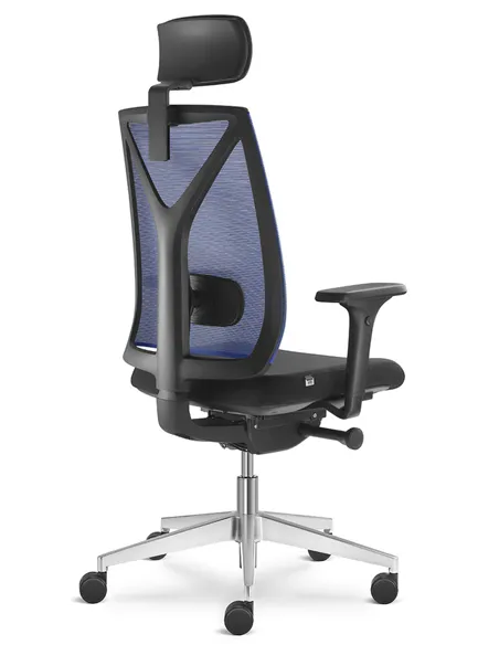 Кресло LD SEATING LEAF 503-SYQ, HO эргономичное, черный корпус