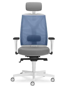 Кресло LD SEATING LEAF 504-SYS, HO эргономичное, белый корпус 2