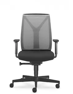 Кресло LD SEATING LEAF 503-SYA эргономичное, черный корпус 2