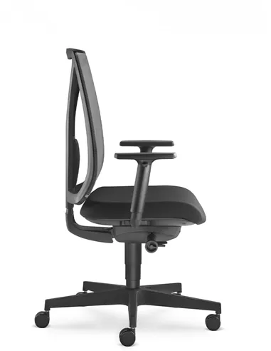 Крісло LD SEATING LEAF 503-SYA ергономічне, чорний корпус
