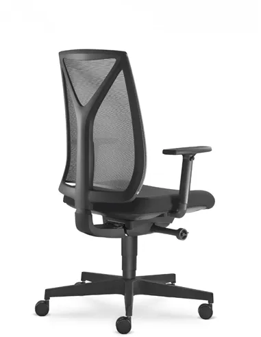 Крісло LD SEATING LEAF 503-SYA ергономічне, чорний корпус