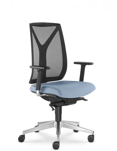 Кресло LD SEATING LEAF 503-SYS  эргономичное, черный корпус
