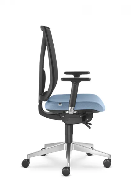 Кресло LD SEATING LEAF 503-SYS  эргономичное, черный корпус