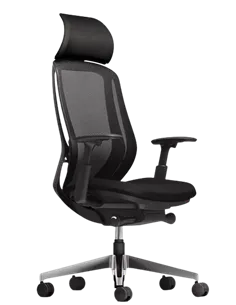 Крісло OKAMURA SYLPHY EXTRA HIGH BLACK для керівника