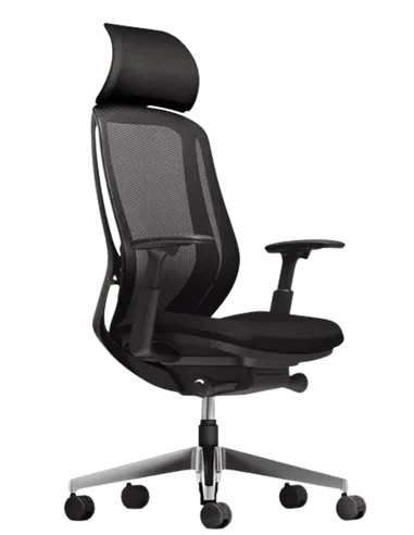 Крісло OKAMURA SYLPHY EXTRA HIGH BLACK для керівника