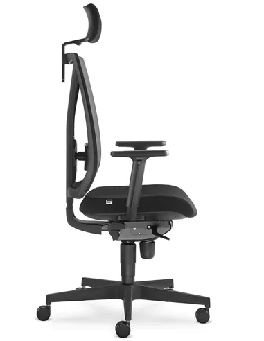Кресло LD SEATING LEAF 503-SY, HO эргономичное, черный корпус