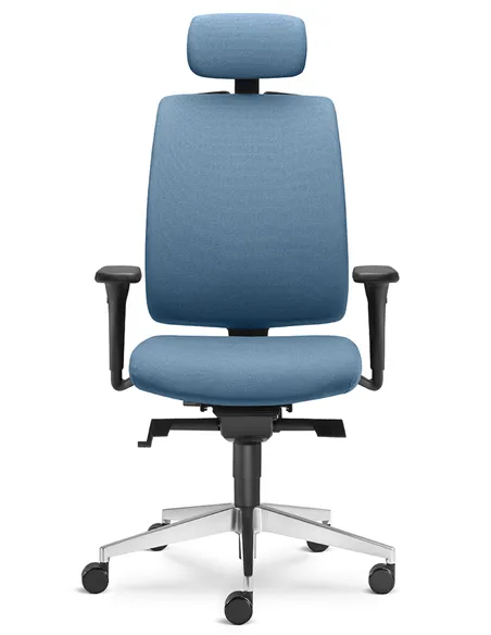 Кресло LD SEATING LEAF 500-SYS, HO эргономичное, черный корпус