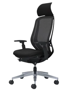 Крісло OKAMURA SYLPHY EXTRA HIGH BLACK для керівника 2