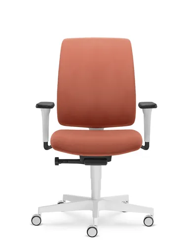 Крісло LD SEATING LEAF 501-SYA ергономічне, білий корпус