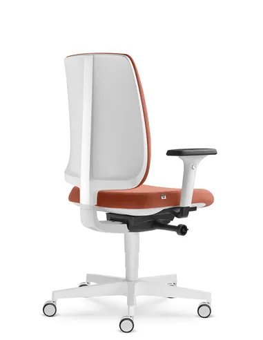 Крісло LD SEATING LEAF 501-SYA ергономічне, білий корпус