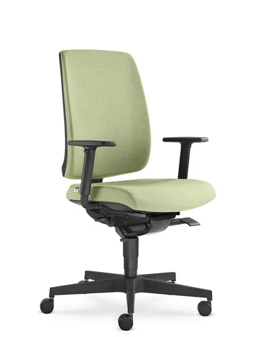 Крісло LD SEATING LEAF 500-SYS ергономічне, чорний корпус