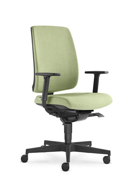 Крісло LD SEATING LEAF 500-SYS ергономічне, чорний корпус