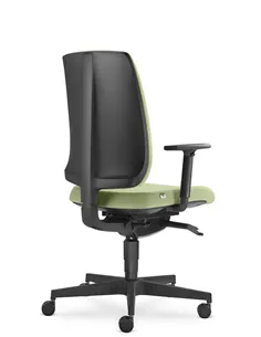 Кресло LD SEATING LEAF 500-SYS эргономичное, черный корпус 2