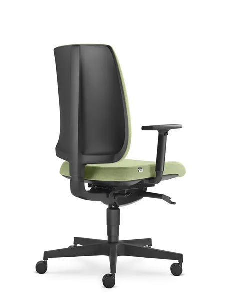 Крісло LD SEATING LEAF 500-SYS ергономічне, чорний корпус