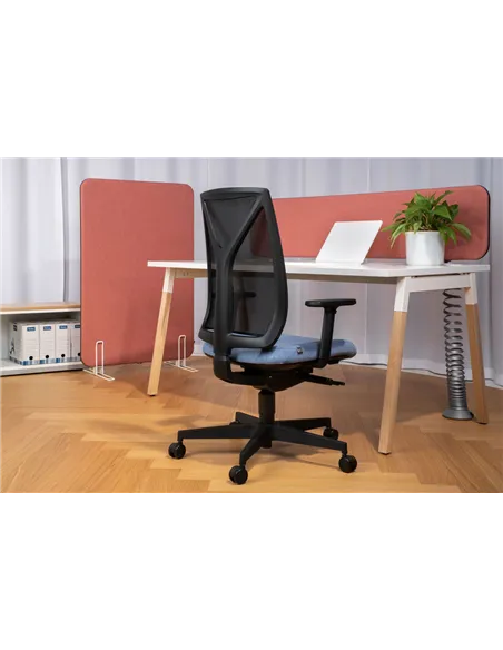 Крісло LD SEATING LEAF 500-SYS ергономічне, чорний корпус