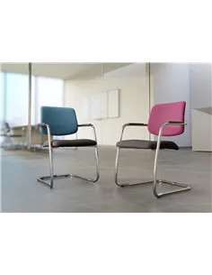 Крісло LD SEATING THEO@ 262-Z-N1 для відвідувачів, на полозах 2