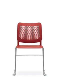 Кресло LD SEATING TIME 160-Q-N4 для посетителей, на полозьях 2