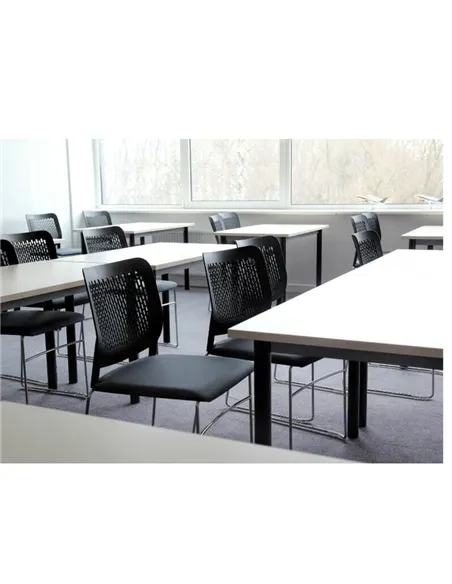 Кресло LD SEATING TIME 161-Q-N4 для посетителей, на полозьях
