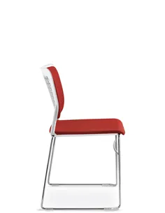 Кресло LD SEATING TIME 162-Q-N4 для посетителей, на полозьях 2