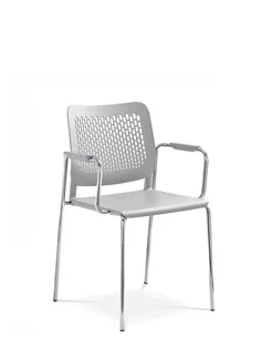 Кресло LD SEATING TIME 170-N4, BR для посетителей, на ножках