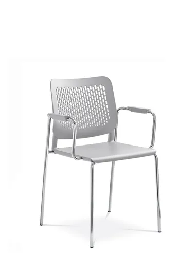 Кресло LD SEATING TIME 170-N4, BR для посетителей, на ножках