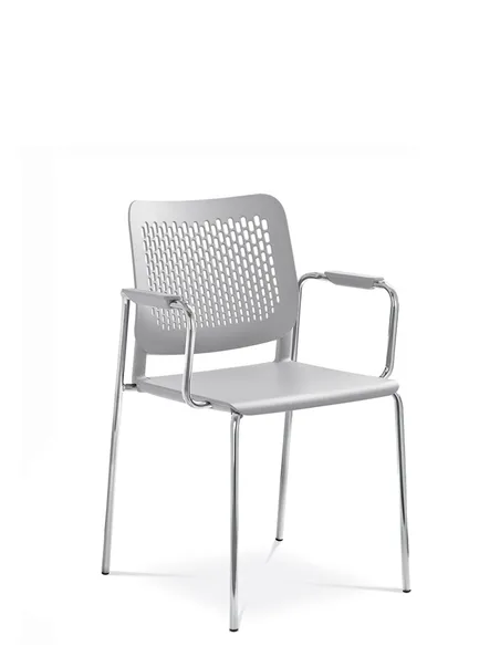 Кресло LD SEATING TIME 170-N4, BR для посетителей, на ножках