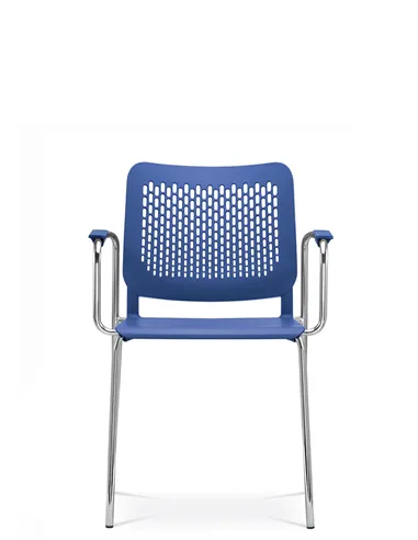 Кресло LD SEATING TIME 170-N4, BR для посетителей, на ножках