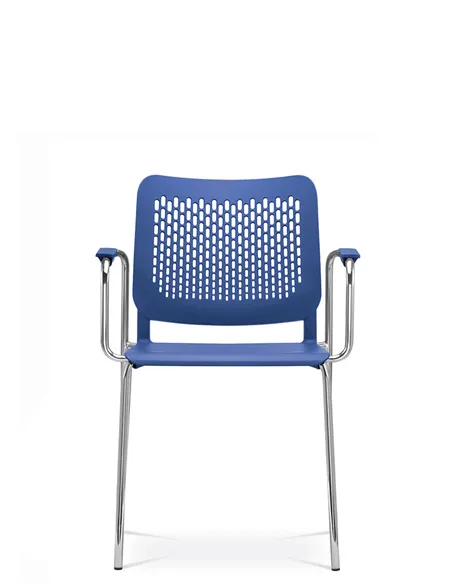 Кресло LD SEATING TIME 170-N4, BR для посетителей, на ножках