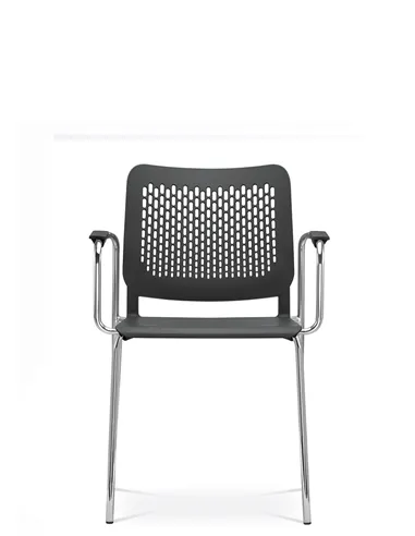 Кресло LD SEATING TIME 170-N4, BR для посетителей, на ножках