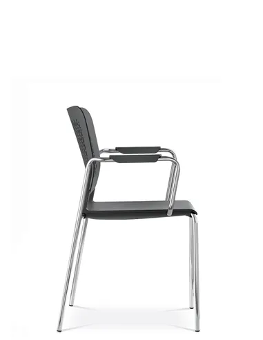 Кресло LD SEATING TIME 170-N4, BR для посетителей, на ножках