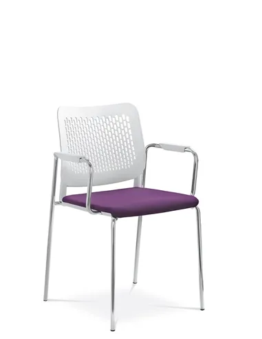 Кресло LD SEATING TIME 171-N4, BR для посетителей, на ножках