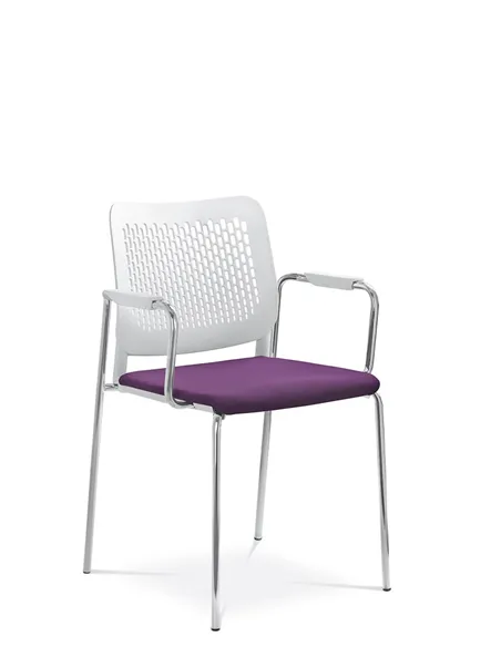 Кресло LD SEATING TIME 171-N4, BR для посетителей, на ножках